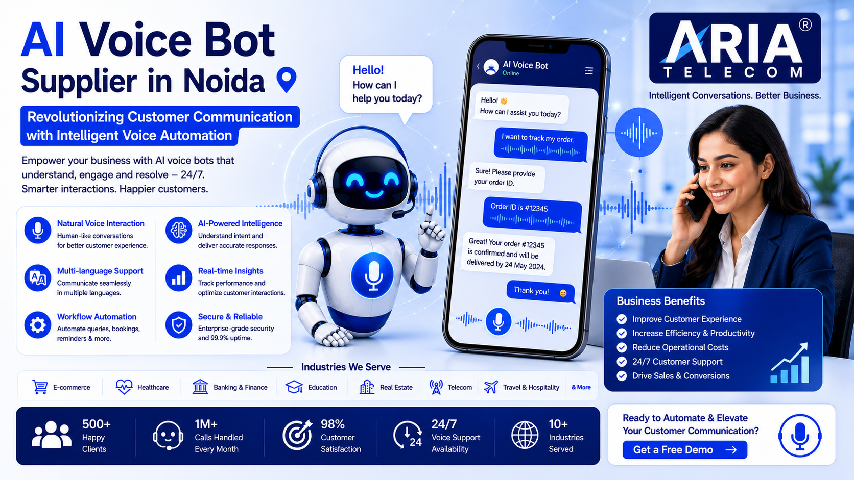 AI Voice Bot Supplier in Noida Revolutionizing Customer Communication