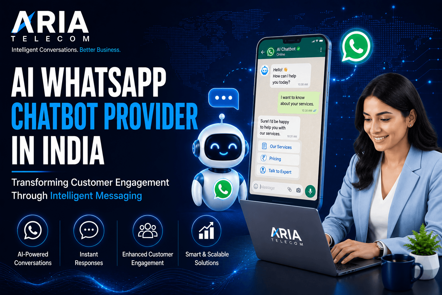 AI WhatsApp Chatbot Provider in India Transforming Customer Engagement Through Intelligent Messaging