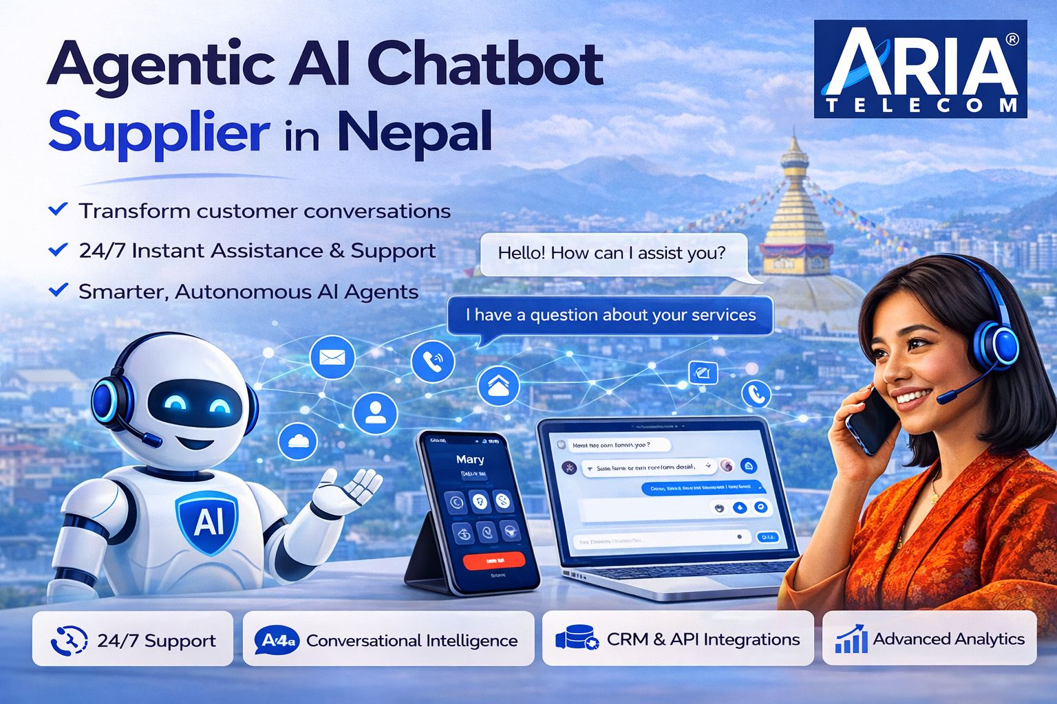 Agentic AI Chatbot Supplier in Nepal