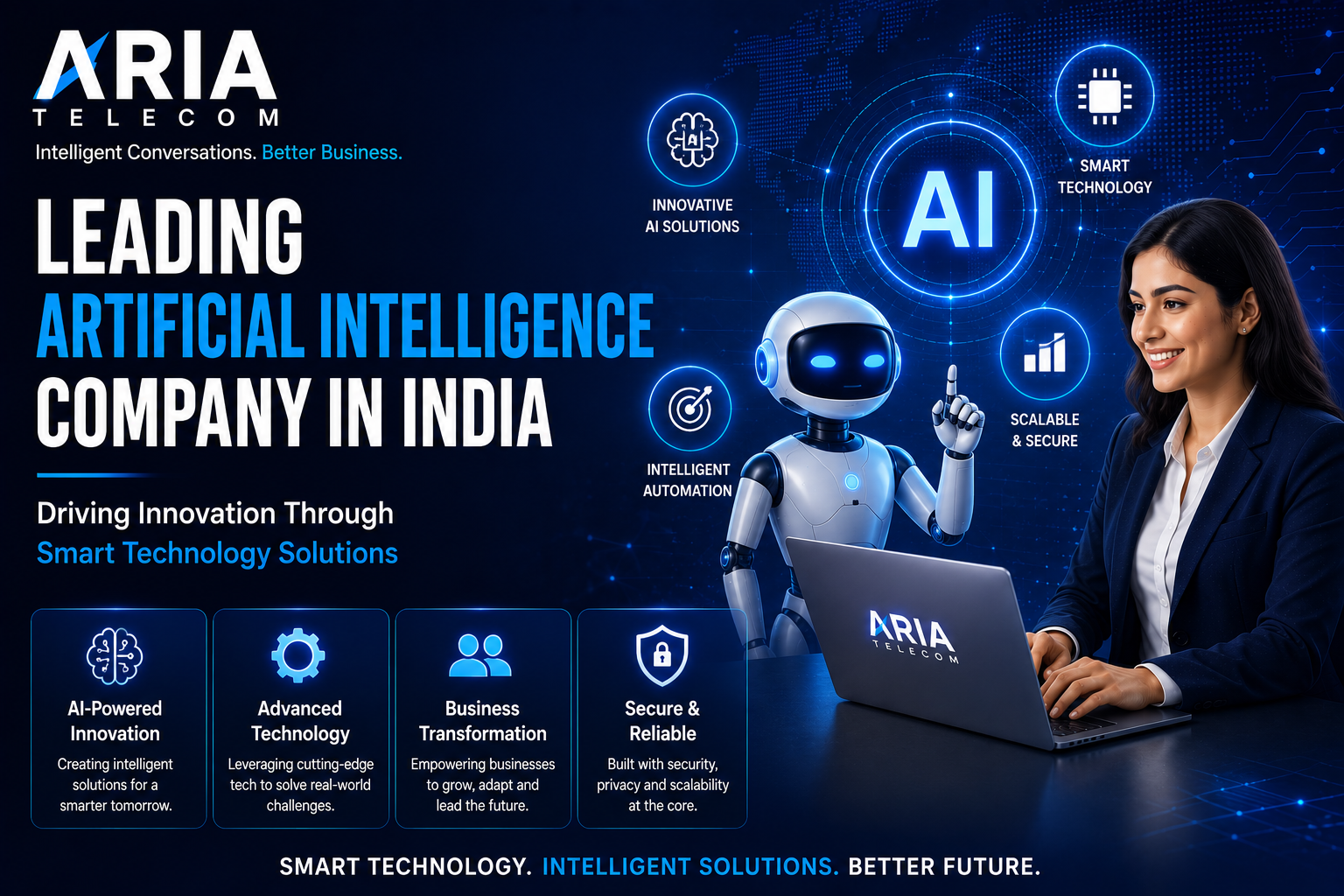 Leading Artificial Intelligence Company in India Driving Innovation Through Smart Technology Solutions