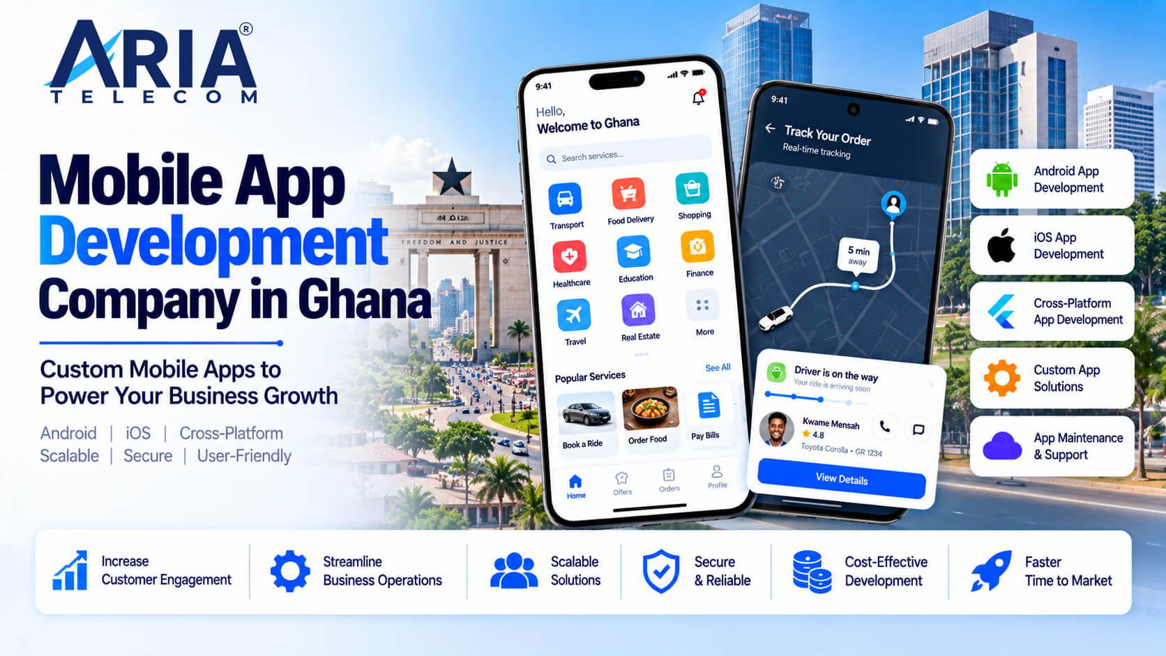 Mobile App Development Company in Ghana