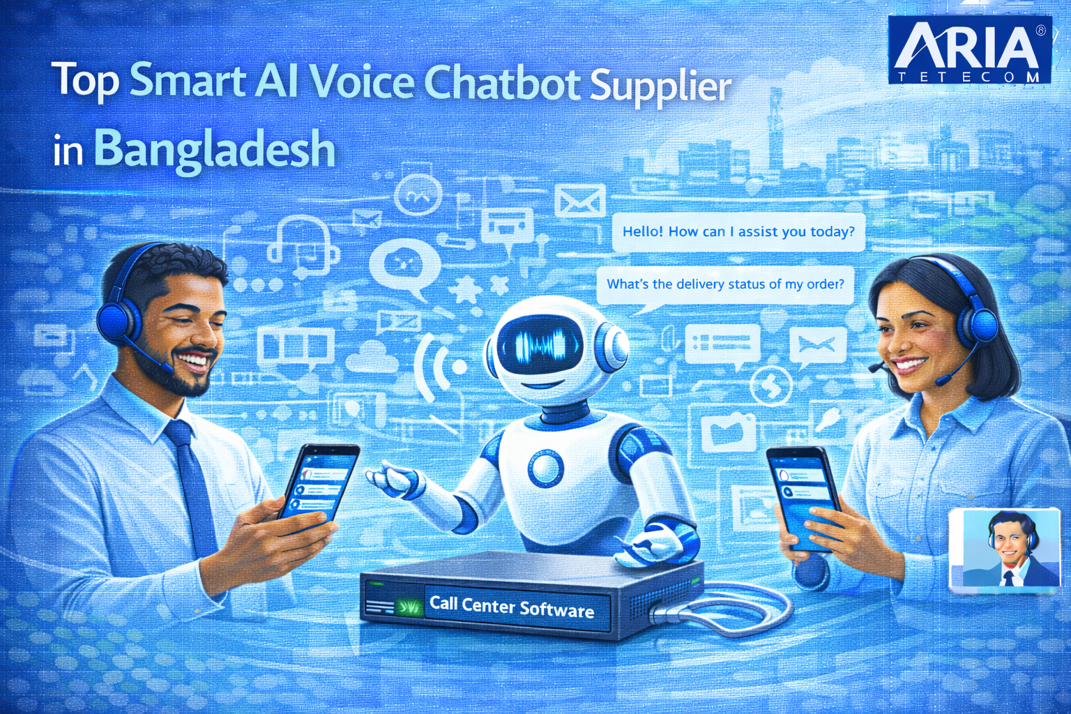 Top Smart AI Voice Chatbot Supplier in Bangladesh